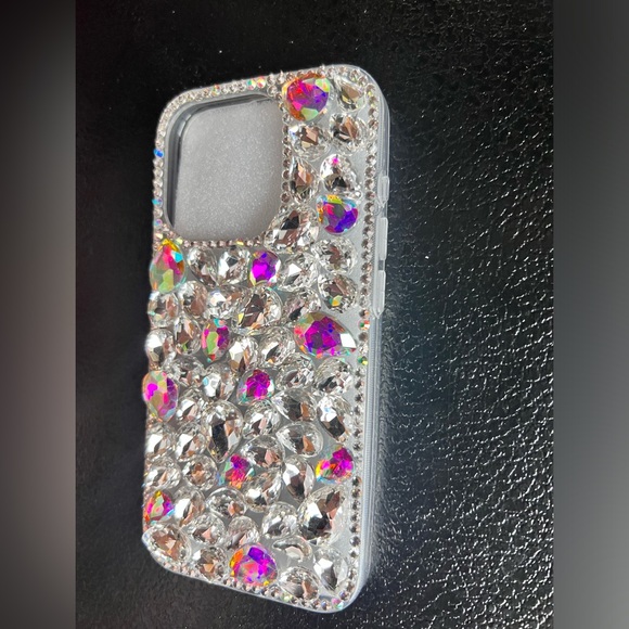 Bling Rhinestone Case For Iphone 15 pro - Picture 4 of 5